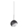 Ideal Lux - BLOOM LED függőlámpa kábelen 1xG9/3W/230V, átm. 11,5 cm, fekete