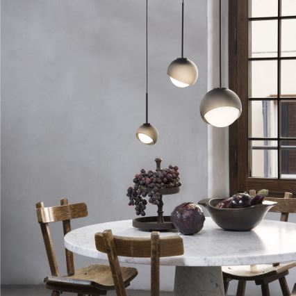 Ideal Lux - BLOOM LED függőlámpa kábelen 1xG9/3W/230V, átm. 11,5 cm, fekete