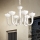 Ideal Lux - BON BON láncos csillár 8xE14/28W/230V átm. 95,5 cm fehér