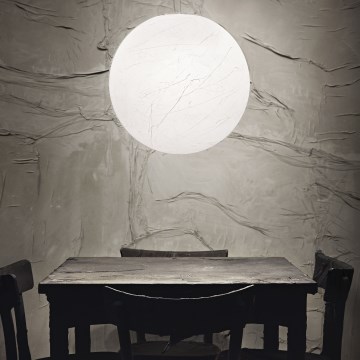 Ideal Lux - Csillár zsinóron CARTA 1xE27/25W/230V átm. 40 cm fehér