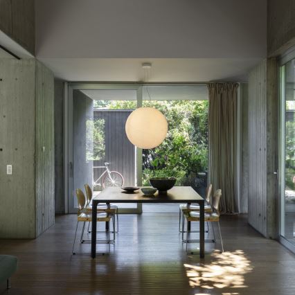 Ideal Lux - Csillár zsinóron CARTA 1xE27/25W/230V átm. 50 cm fehér