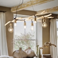 Ideal Lux - Csillár zsinóron DRIFTWOOD 6xE27/60W/230V gujávafa