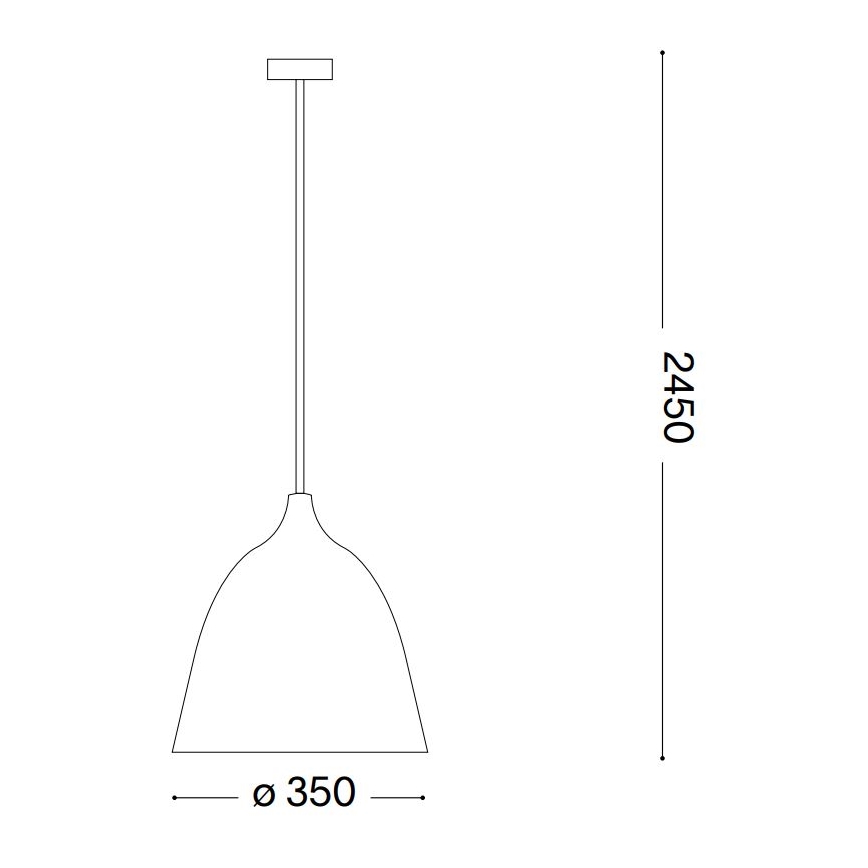 Ideal Lux - Csillár zsinóron HAUNT 1xE27/60W/230V átm. 35 cm bézs