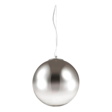 Ideal Lux - Csillár zsinóron MAPA 1xE27/42W/230V átm. 40 cm szürke/füstös