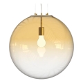 Ideal Lux - Csillár zsinóron MAPA 1xE27/42W/230V átm. 50 cm arany/füstös