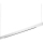 Ideal Lux - DESK ACCENT kábeles LED függeszték LED/36W/230V CRI 90 120 cm fehér
