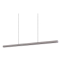 Ideal Lux - Dimmelhető LED csillár kábelen DORICA LED/35W/230V CRI 90 140 cm antracit