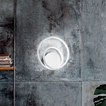 Ideal Lux - Dimmelhető LED fali lámpatest OZ LED/28W/230V CRI 90 fehér