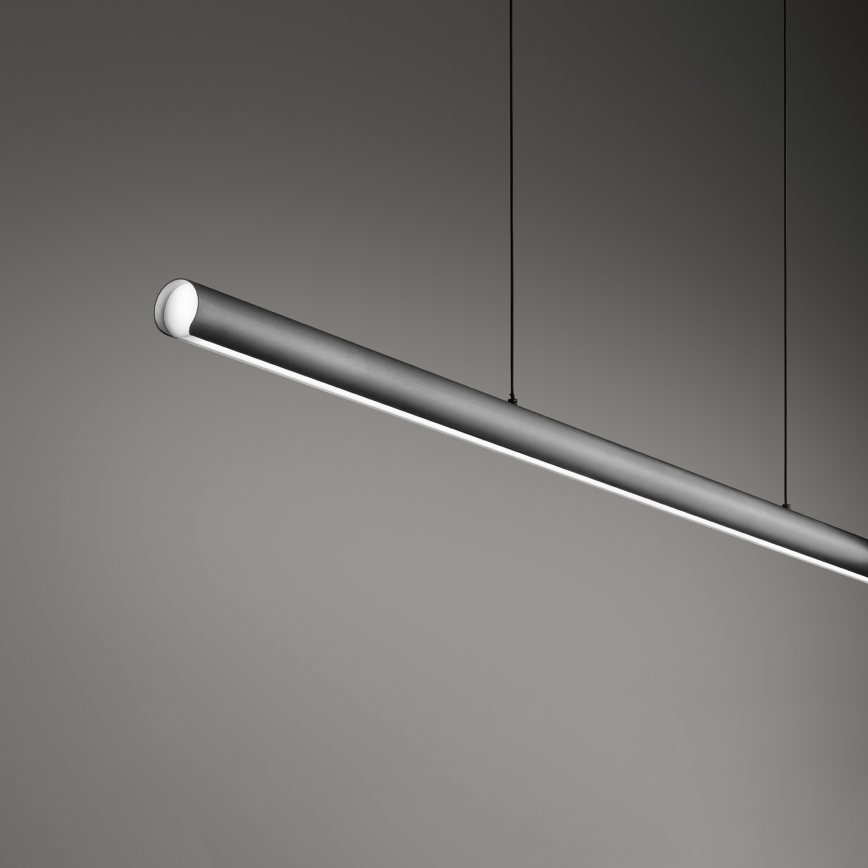 Ideal Lux - LED dimmelhető kábelre szerelt csillár DORICA LED/35W/230V CRI 90 140 cm szürke