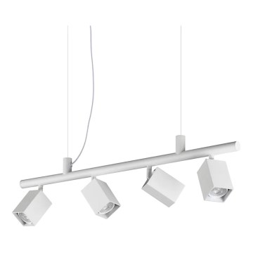 Ideal Lux - DYNAMITE LED csillár zsinóron 4xGU10/7W/230V CRI 90 fehér