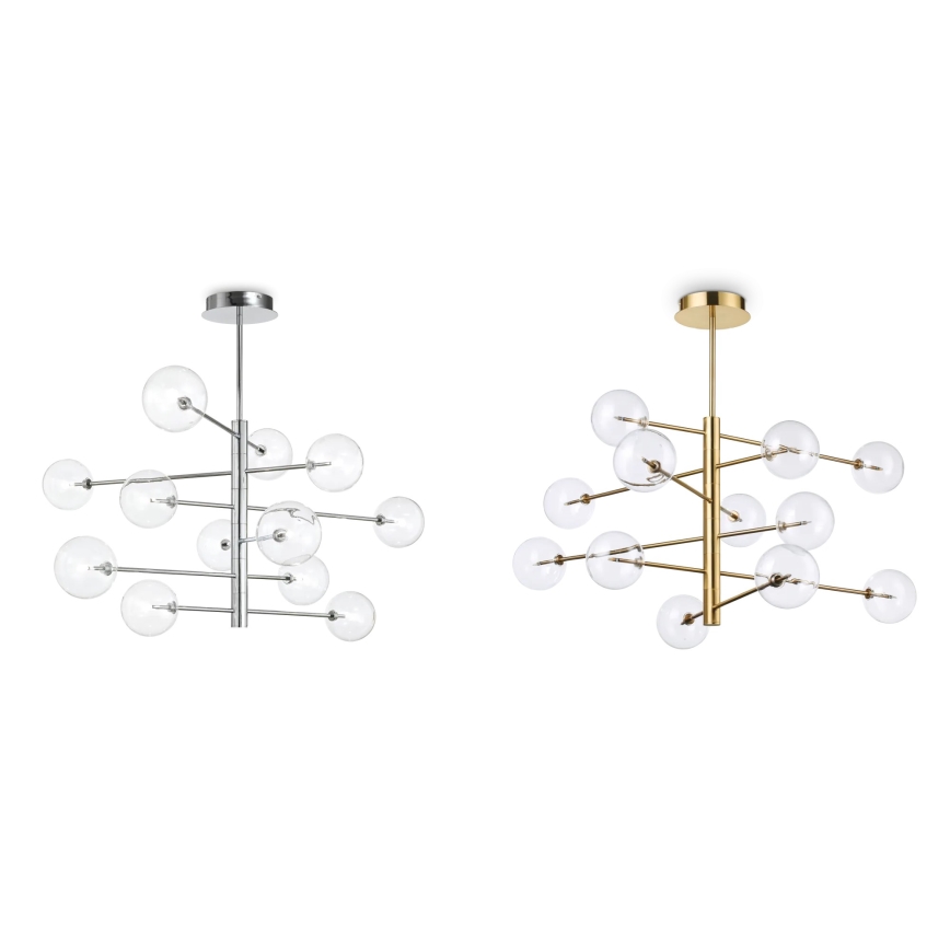 Ideal Lux - EQUINOXE pót búra csillárhoz és lámpához, Ø 15 cm, átlátszó