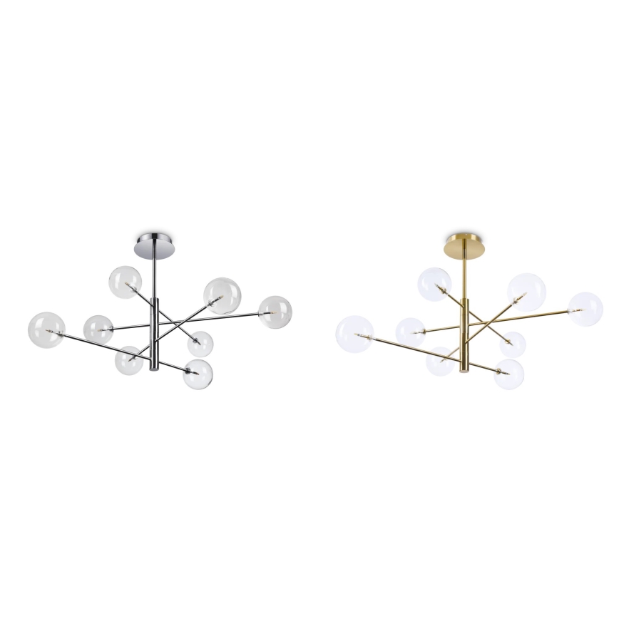 Ideal Lux - EQUINOXE pót búra csillárhoz és lámpához, Ø 15 cm, átlátszó