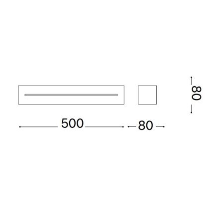 Ideal Lux - Fali lámpa 3xE14/40W/230V matt króm