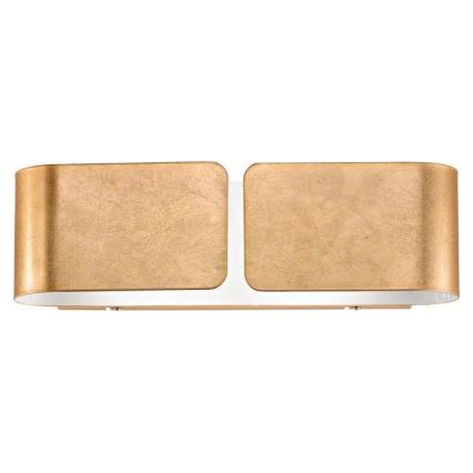 Ideal Lux - Fali lámpa CLIP 2xE27/60W/230V arany