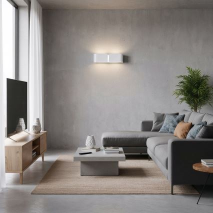 Ideal Lux - Fali lámpa CLIP 2xE27/60W/230V fehér