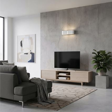 Ideal Lux - Fali lámpa CLIP 2xE27/60W/230V fehér