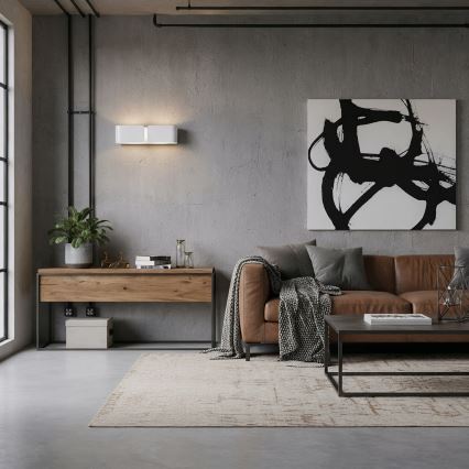 Ideal Lux - Fali lámpa CLIP 2xE27/60W/230V fehér