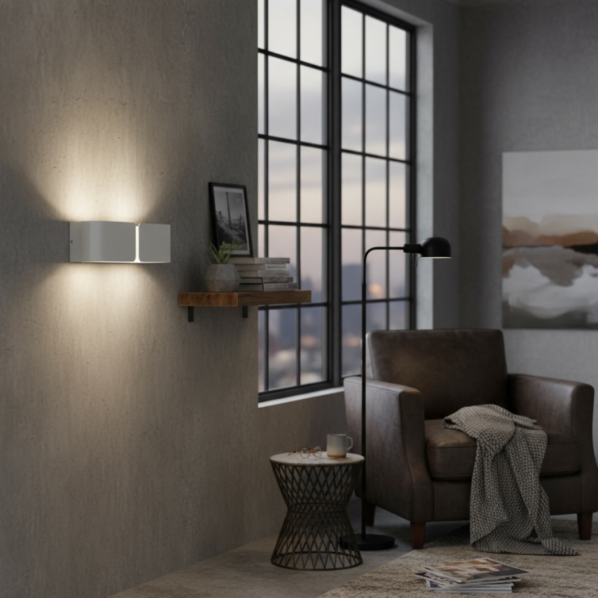 Ideal Lux - Fali lámpa CLIP 2xE27/60W/230V fehér