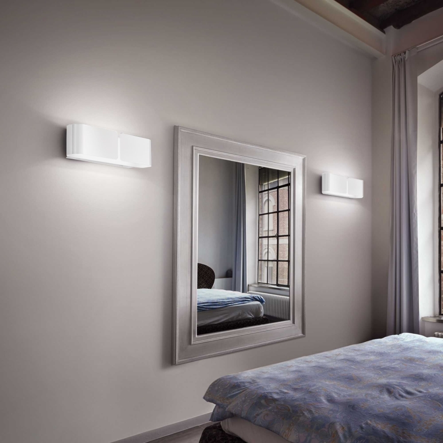 Ideal Lux - Fali lámpa CLIP 2xE27/60W/230V fehér