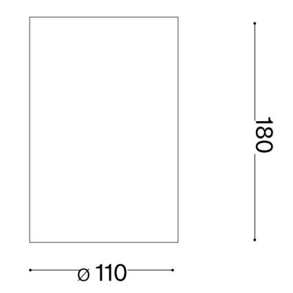 Ideal Lux - Fali lámpa FLASH 1xG9/40W/230V fehér