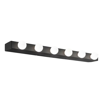Ideal Lux - Fali lámpa PRIVE 6xE14/40W/230V fekete