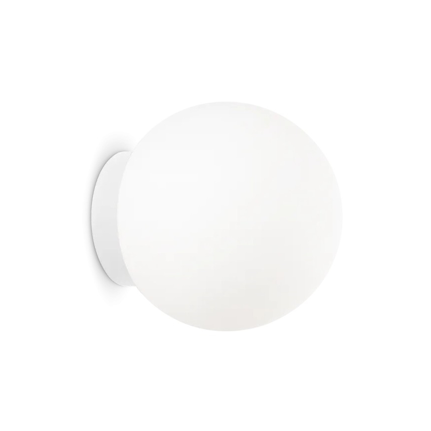 Ideal Lux - Fali lámpatest MAPA 1xE27/42W/230V átm. 20 cm fehér