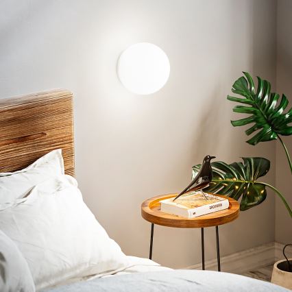 Ideal Lux - Fali lámpatest MAPA 1xE27/42W/230V átm. 20 cm fehér