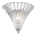 Ideal Lux - Fali lámpatest SANTA 1xE14/40W/230V átlátszó