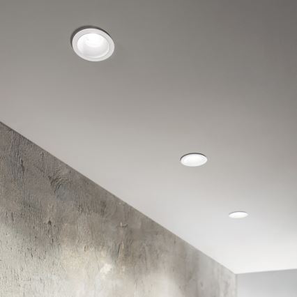 Ideal Lux - LED beépíthető mennyezeti lámpatest GAME TRIM LED/5,5W/230V 3000K CRI 90 átm. 5,8 cm fehér