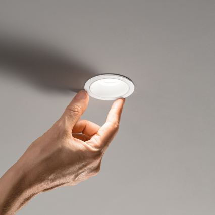 Ideal Lux - LED beépíthető mennyezeti lámpatest GAME TRIM LED/5,5W/230V 3000K CRI 90 átm. 5,8 cm fehér