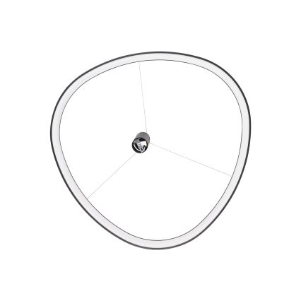 Ideal Lux - GEMINI LED csillár kábellel LED/47W/230V 2700K átm. 61 cm CRI 90 fekete