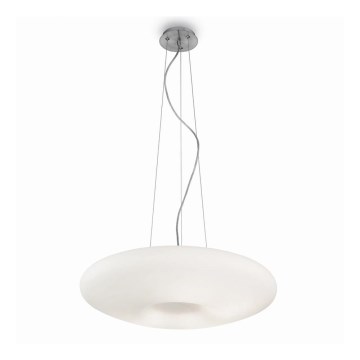 Ideal Lux - GLORY kábeles csillár, 3x E27/60W/230V, átm. 50 cm, fehér