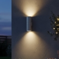 Ideal Lux - GUN kültéri fali lámpatest 1xE27/60W/230V 31 cm IP54 szürke