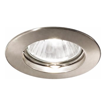 Ideal Lux - JAZZ beépíthető mennyezeti lámpa 1xGU10/50W/230V, átmérő 7,7 cm, matt króm