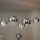 Ideal Lux - Kábeles csillár NEMO PLUS 5xE27/42W/230V fényes króm/füstszürke