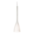 Ideal Lux - Kábeles függeszték FLUT 1xE14/40W/230V átm. 10,5 cm fehér