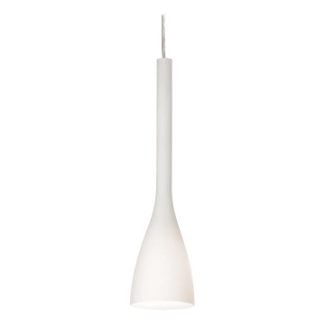 Ideal Lux - Kábeles függeszték FLUT 1xE14/40W/230V átm. 10,5 cm fehér