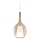 Ideal Lux - KALIQUE kábeles függőlámpa 1xE27/42W/230V átm. 18 cm füstös bézs