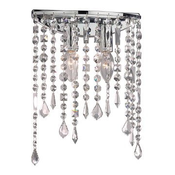 Ideal Lux - Kristály fali lámpa 2xE14/40W/230V