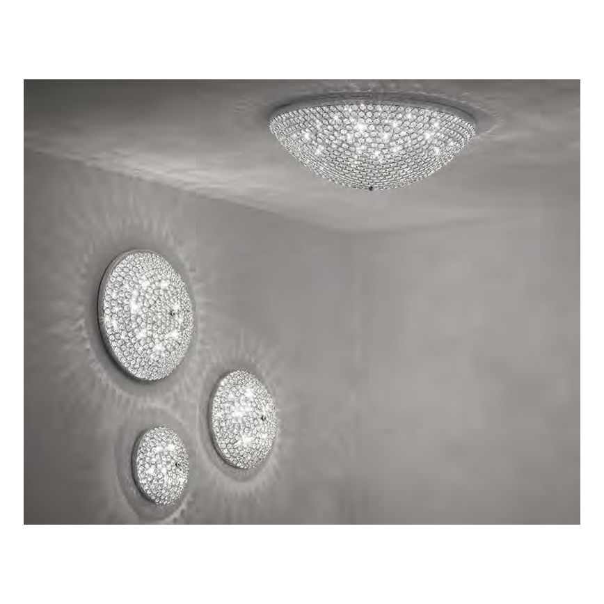 Ideal Lux - Kristály mennyezeti lámpa ORION 12xG9/40W/230V