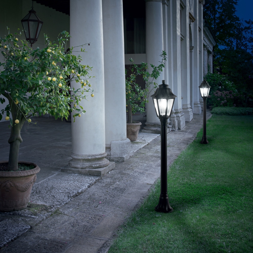 Ideal Lux - Kültéri állólámpa 1xE27/60W/230V fekete