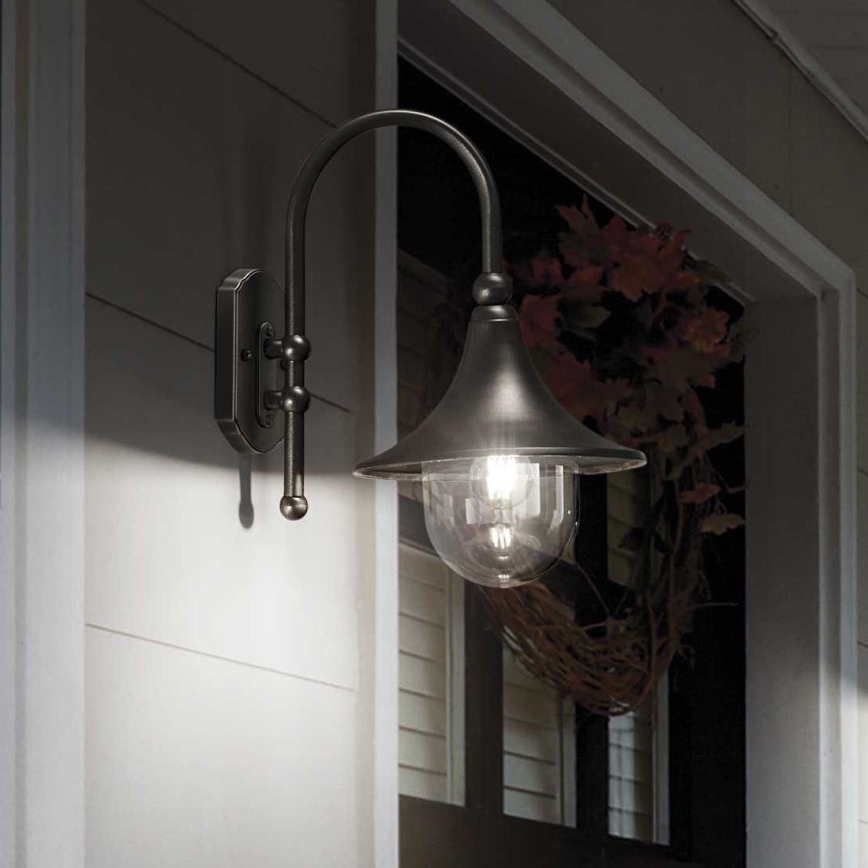 Ideal Lux - Kültéri fali lámpa 1xE27/52W/230V IP43 patinás