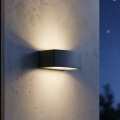 Ideal Lux - Kültéri fali lámpa ANDROMEDA 1xE27/60W/230V IP55 antracit