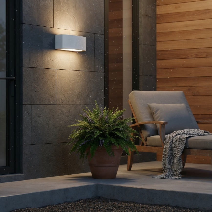 Ideal Lux - Kültéri fali lámpa ANDROMEDA 1xE27/60W/230V IP55 szürke