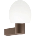 Ideal Lux - Kültéri fali lámpa CLIO 1x E27/42W/230V IP44 barna
