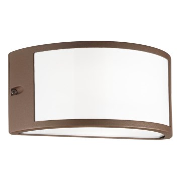 Ideal Lux - Kültéri fali lámpa REX 1xE27/60W/230V IP44 barna
