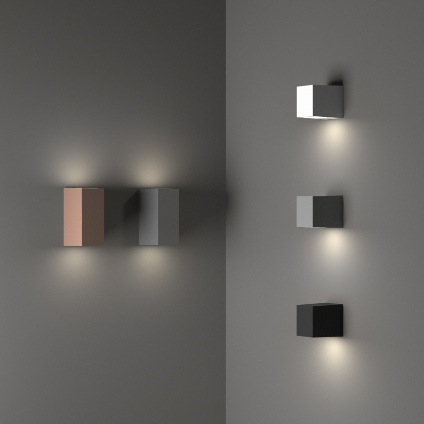 Ideal Lux - Kültéri fali lámpa UP 2xG9/15W/230V IP44 barna