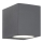 Ideal Lux - Kültéri fali lámpatest UP 1xG9/15W/230V IP44 antracit