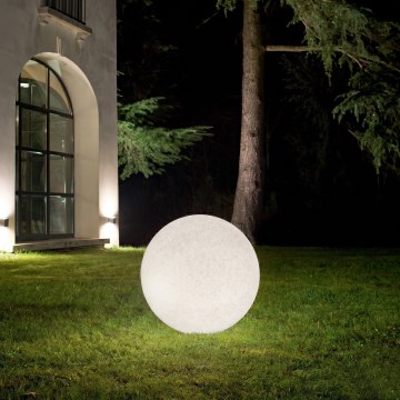 Ideal Lux - Kültéri lámpa DORIS 1xE27/60W/230V átm. 30 cm IP44 szürke
