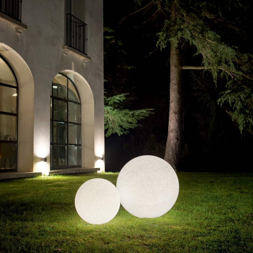 Ideal Lux - Kültéri lámpa DORIS 1xE27/60W/230V átm. 30 cm IP44 szürke